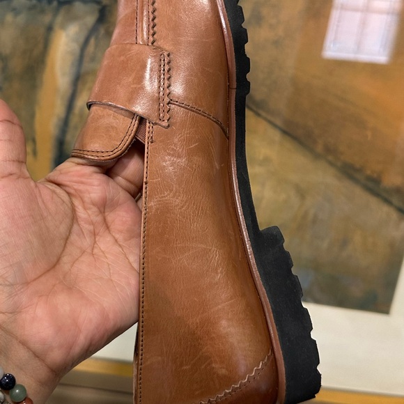 🌹PAUL GREEN🌹Wheaton Flat Cognac Leather Size: 7UK - Picture 11 of 16